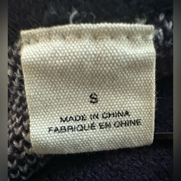 Anthropologie Moth Blue Window Paned
Wool Blend Mock Neck Tunic Sweater - Size S - Picture 7 of 10